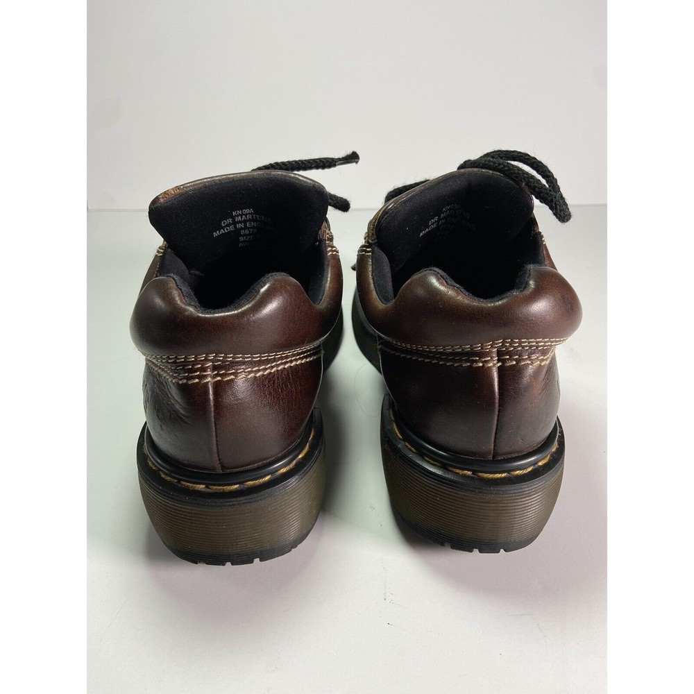 Vintage Dr Doc Martens Y2K Leather Oxford Chunky Platform Shoe Womens US Size 8 - Picture 7 of 14